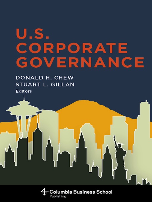 Title details for U.S. Corporate Governance by Donald H. Chew - Available